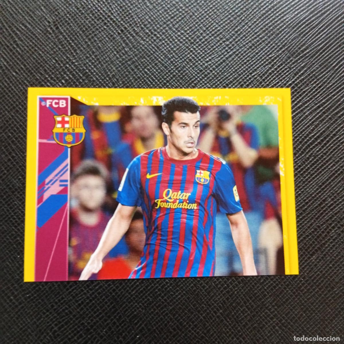 Cromos de f&uacute;tbol: 154 PEDRO BARCELONA PANINI COLECCION OFICIAL 2011 2012 CROMO 11 12 - SIN PEGAR - A155 PG2