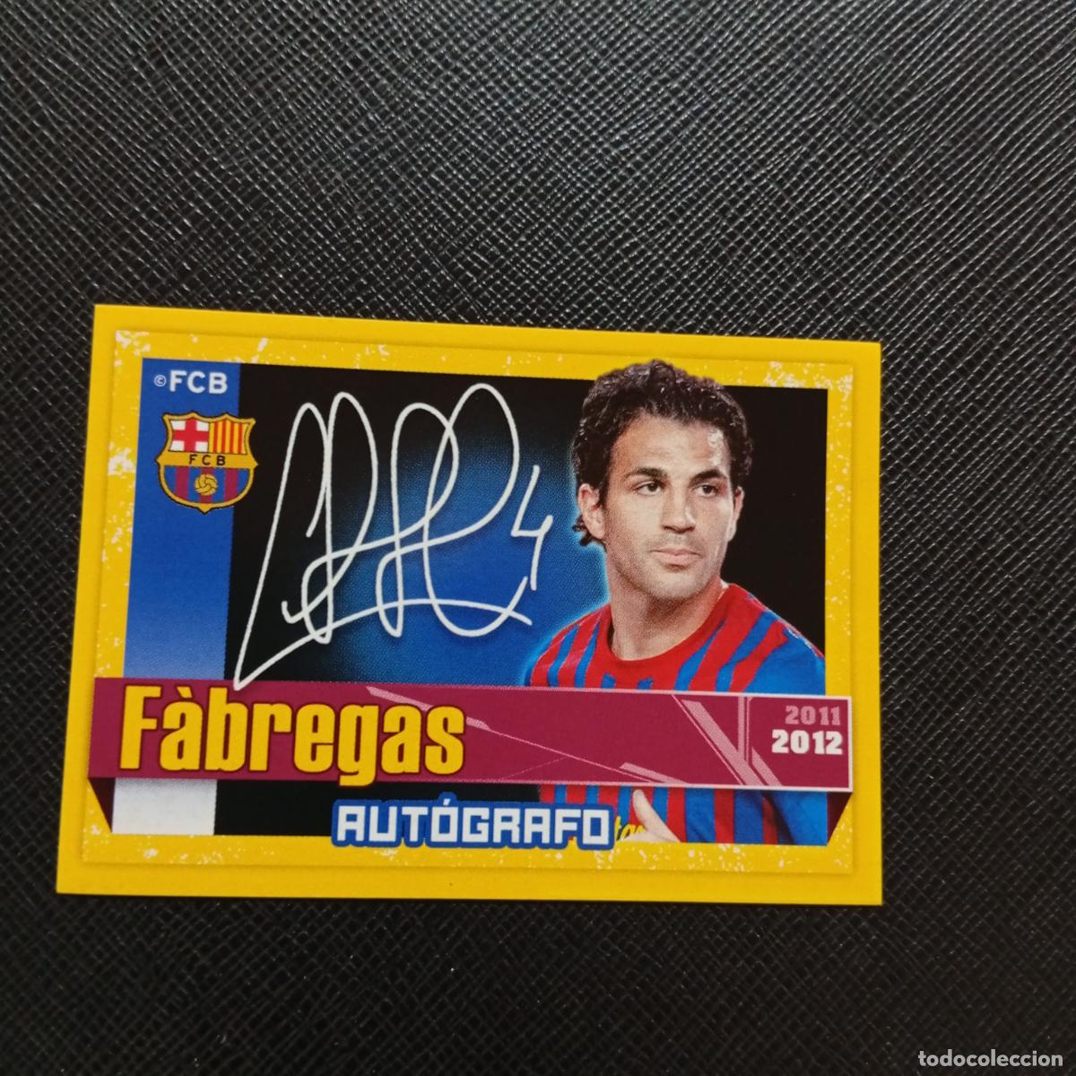 Cartes &agrave; collectionner de Football: 97 CESC FABREGAS BARCELONA PANINI COLECCION OFICIAL 2011 2012 CROMO 11 12 - SIN PEGAR - A155 PG3