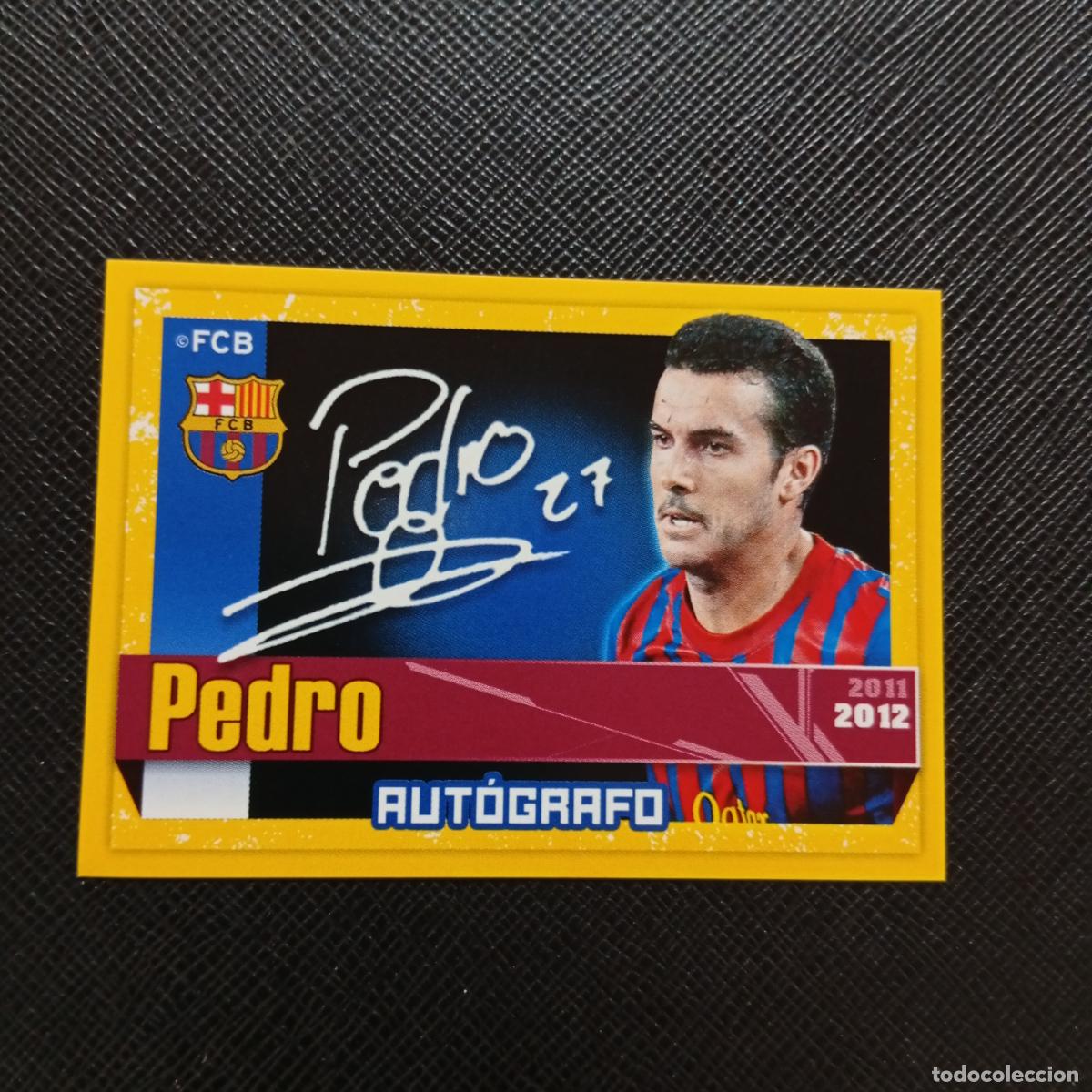 Cartes &agrave; collectionner de Football: 158 PEDRO BARCELONA PANINI COLECCION OFICIAL 2011 2012 CROMO 11 12 - SIN PEGAR - A155 PG3