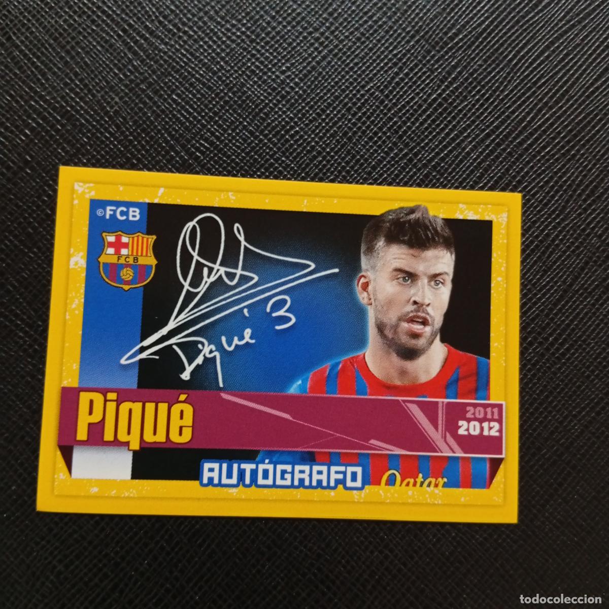Cartes &agrave; collectionner de Football: 43 PIQUE BARCELONA PANINI COLECCION OFICIAL 2011 2012 CROMO 11 12 - SIN PEGAR - A155 PG3