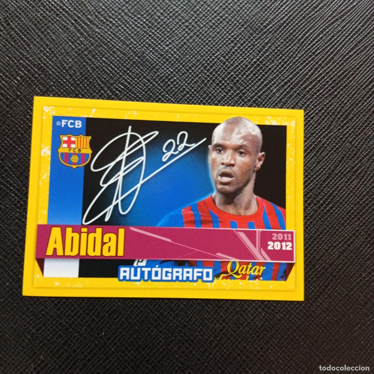 Cartes &agrave; collectionner de Football: 61 ABIDAL BARCELONA PANINI COLECCION OFICIAL 2011 2012 CROMO 11 12 - SIN PEGAR - A155 PG3