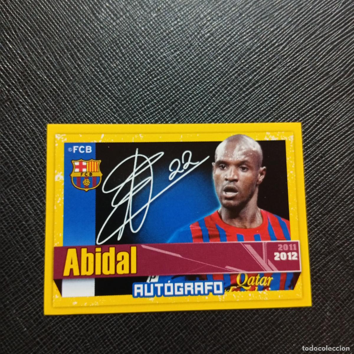 Cartes &agrave; collectionner de Football: 61 ABIDAL BARCELONA PANINI COLECCION OFICIAL 2011 2012 CROMO 11 12 - SIN PEGAR - A155 PG3