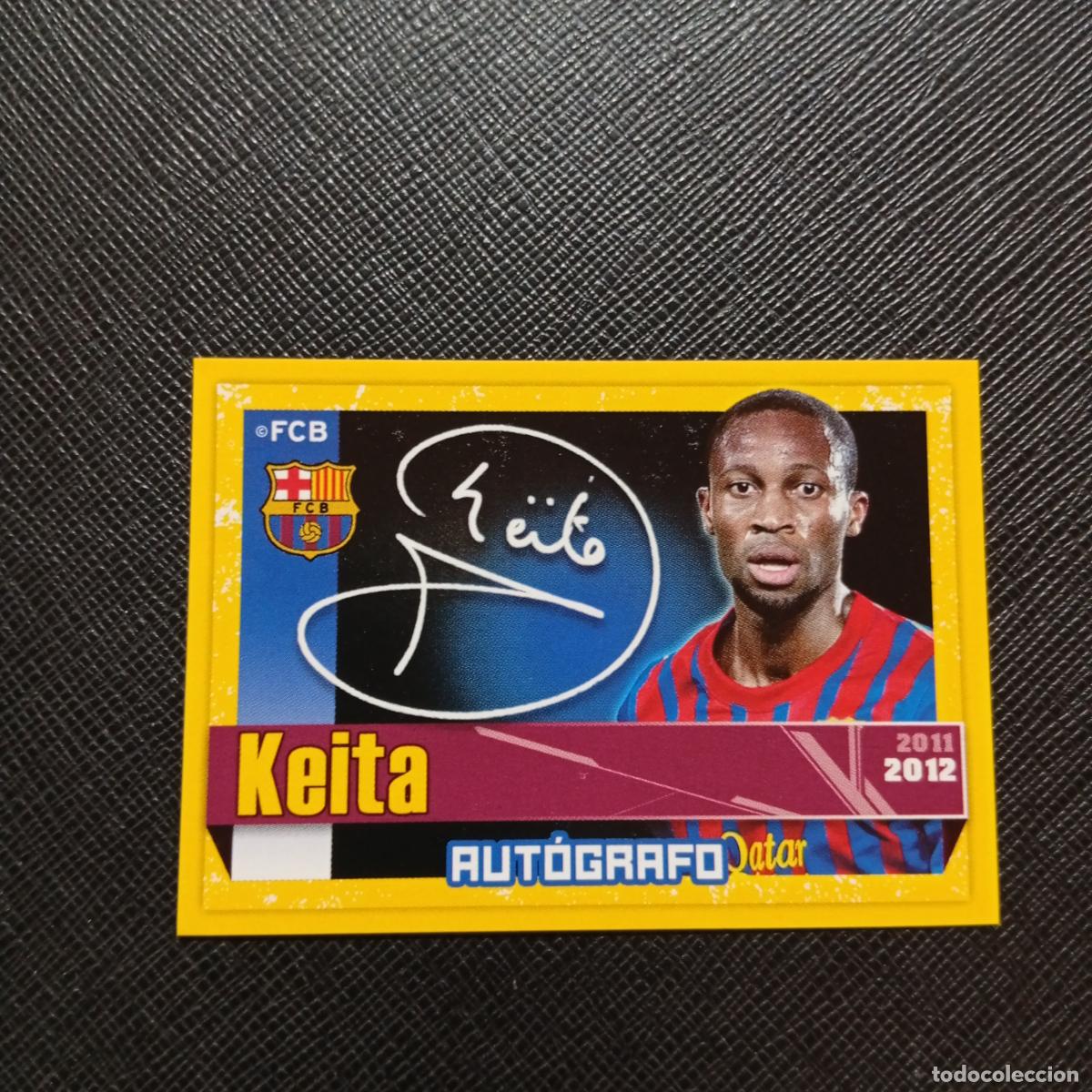 Cartes &agrave; collectionner de Football: 85 KEITA BARCELONA PANINI COLECCION OFICIAL 2011 2012 CROMO 11 12 - SIN PEGAR - A155 PG3