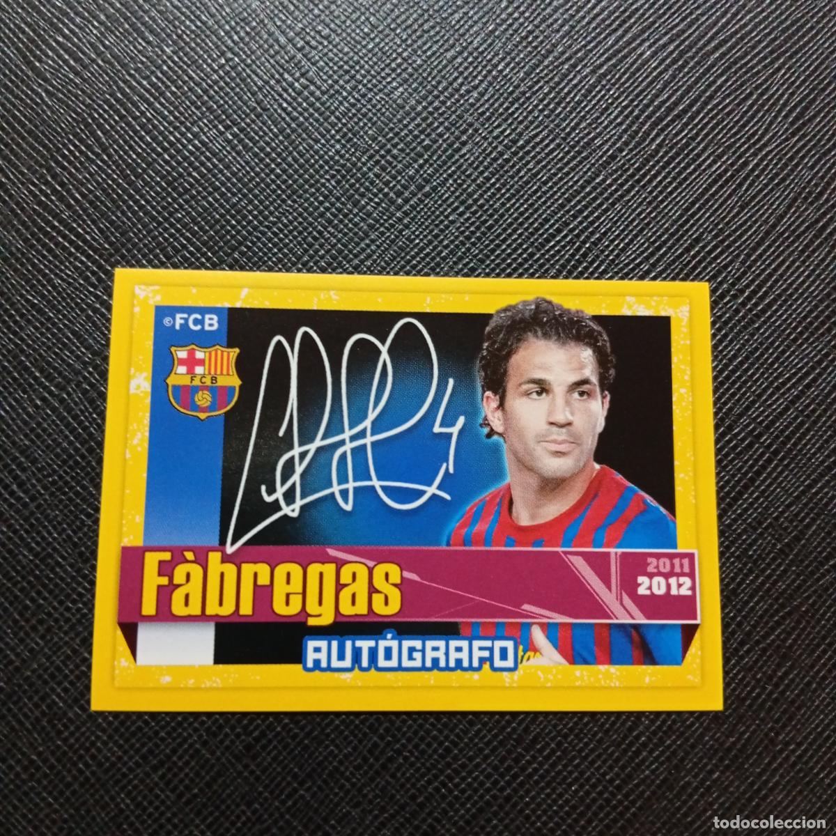Cartes &agrave; collectionner de Football: 97 CESC FABREGAS BARCELONA PANINI COLECCION OFICIAL 2011 2012 CROMO 11 12 - SIN PEGAR - A155 PG3