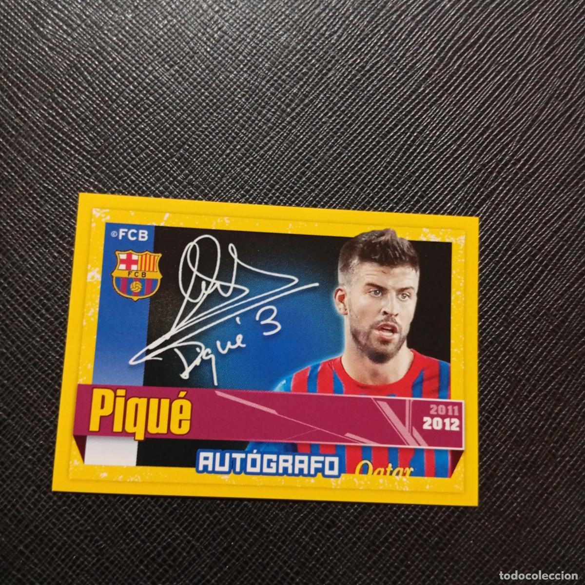 Cartes &agrave; collectionner de Football: 43 PIQUE BARCELONA PANINI COLECCION OFICIAL 2011 2012 CROMO 11 12 - SIN PEGAR - A155 PG3