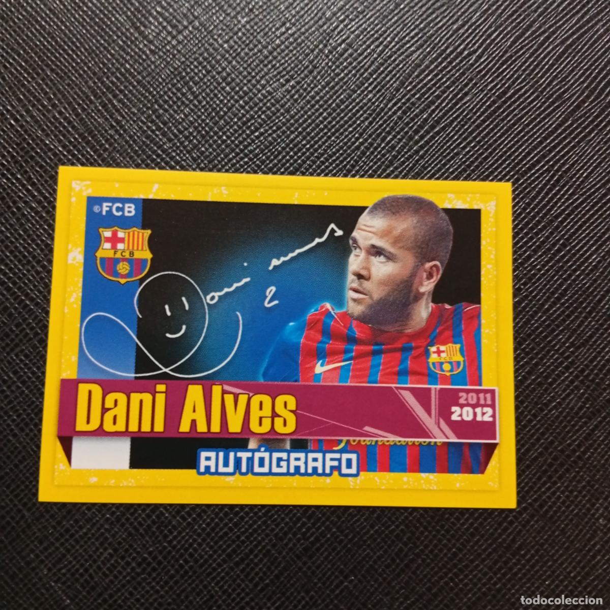 Cartes &agrave; collectionner de Football: 37 DANI ALVES BARCELONA PANINI COLECCION OFICIAL 2011 2012 CROMO 11 12 - SIN PEGAR - A155 PG4