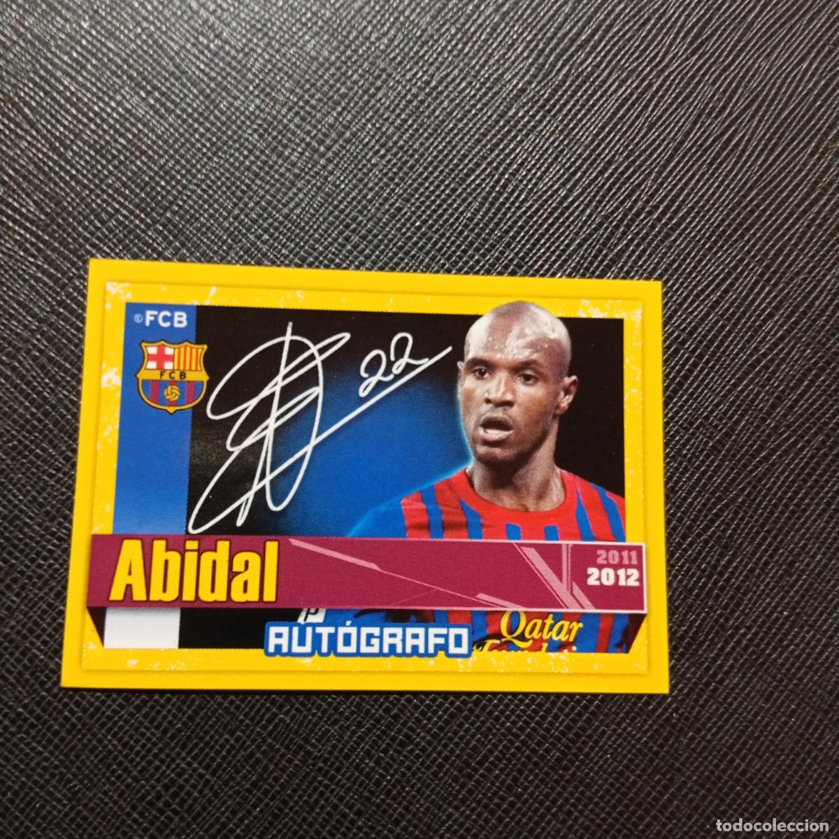 Figurine di Calcio: 61 ABIDAL BARCELONA PANINI COLECCION OFICIAL 2011 2012 CROMO 11 12 - SIN PEGAR - A155 PG4