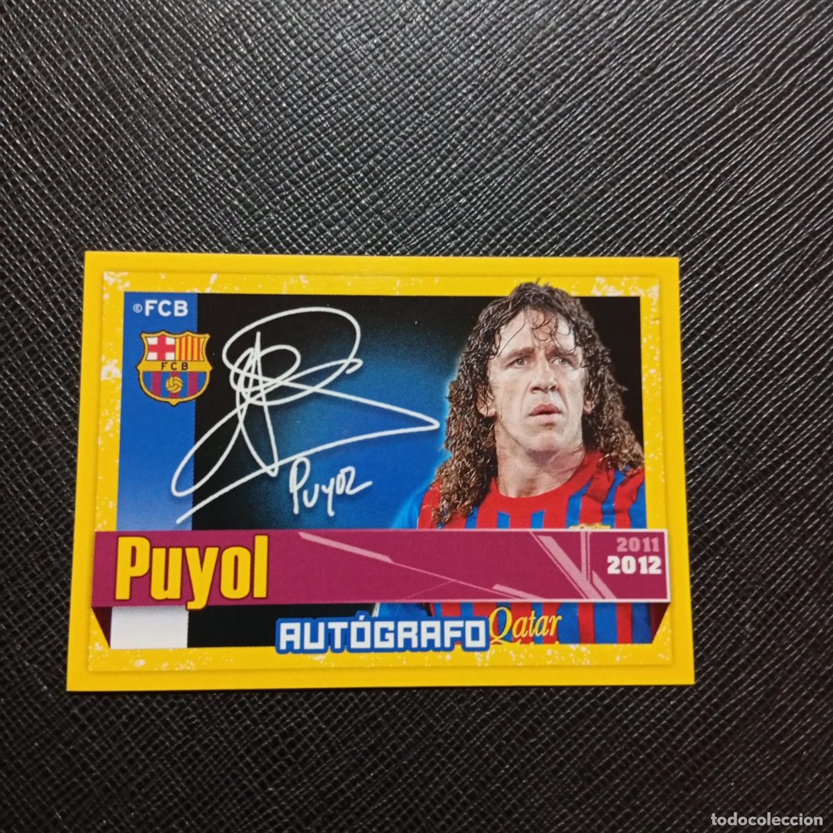 Fu&szlig;ball-Sticker: 49 PUYOL BARCELONA PANINI COLECCION OFICIAL 2011 2012 CROMO 11 12 - SIN PEGAR - A155 PG4