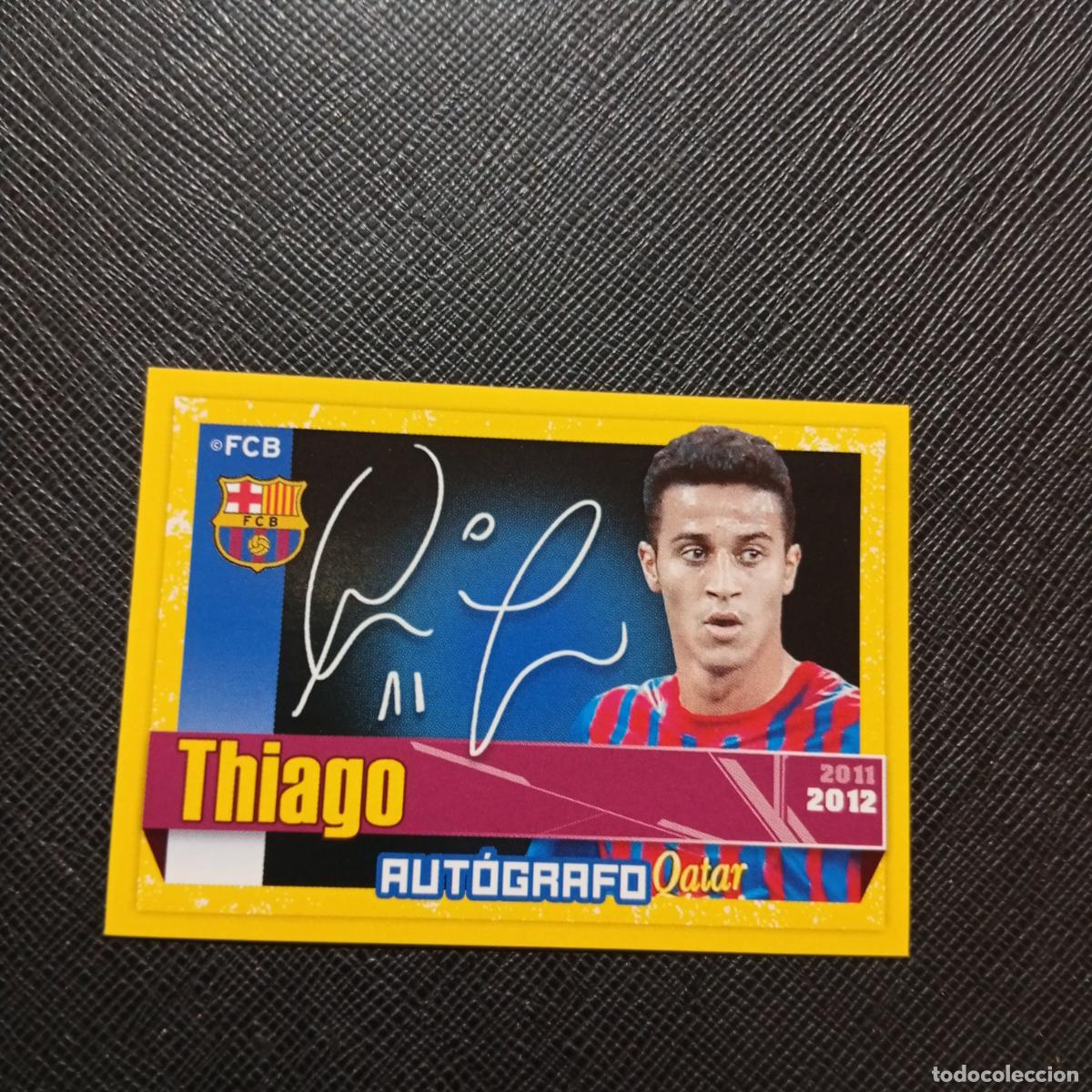 Cromos de f&uacute;tbol: 91 THIAGO ALCANTARA BARCELONA PANINI COLECCION OFICIAL 2011 2012 CROMO 11 12 - SIN PEGAR - A155 PG5