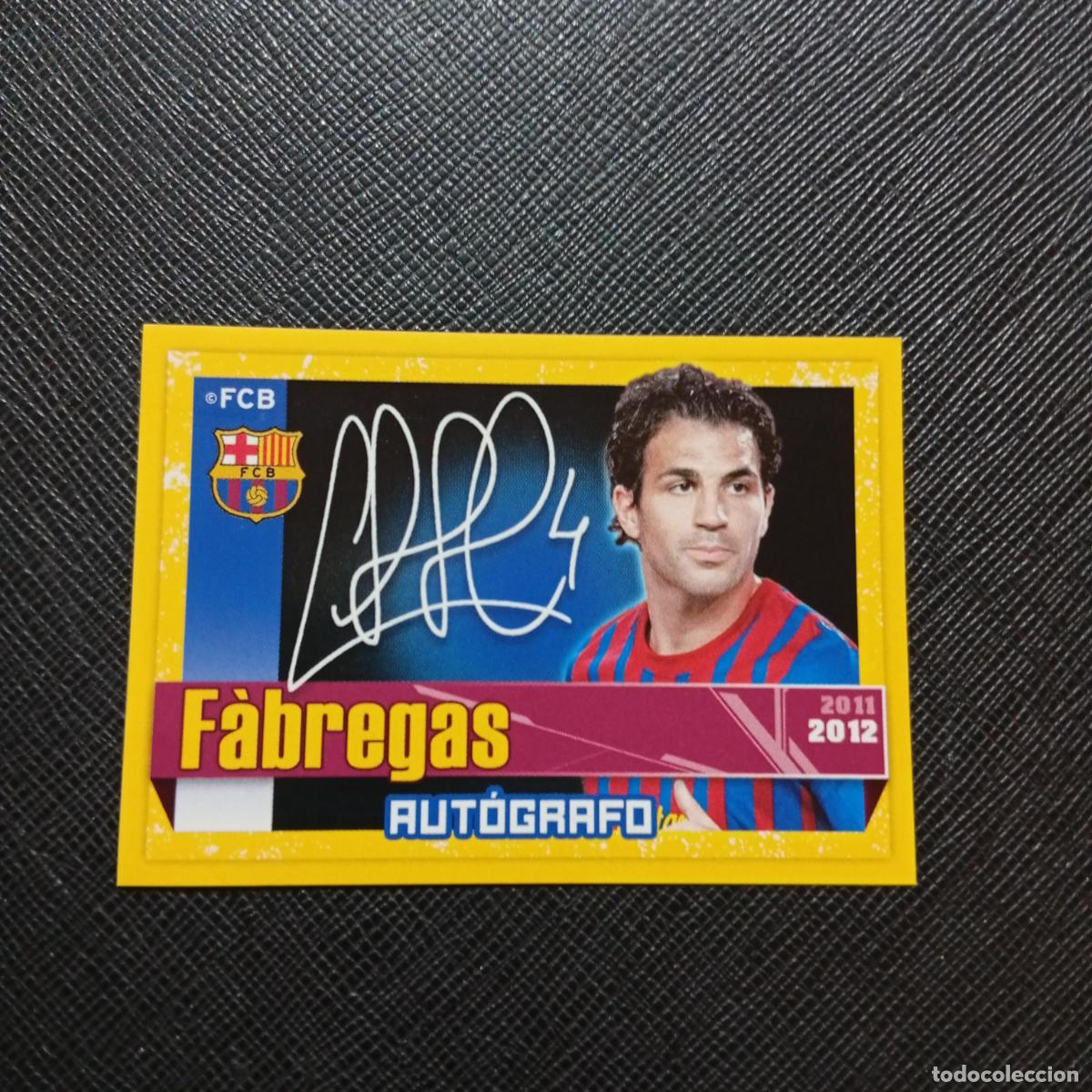 Cromos de f&uacute;tbol: 97 CESC FABREGAS BARCELONA PANINI COLECCION OFICIAL 2011 2012 CROMO 11 12 - SIN PEGAR - A155 PG5