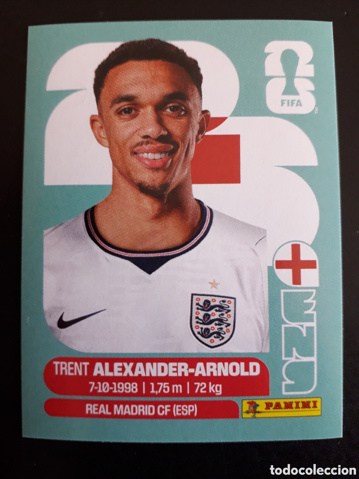 Cromos de f&uacute;tbol: ALEXANDER ARNOLD INGLATERRA ENG 6 MUNDIAL F&Uacute;TBOL 2026 FIFA WORLD CUP PANINI SIN PEG PEDIDO M&Iacute;NIMO 3&euro;