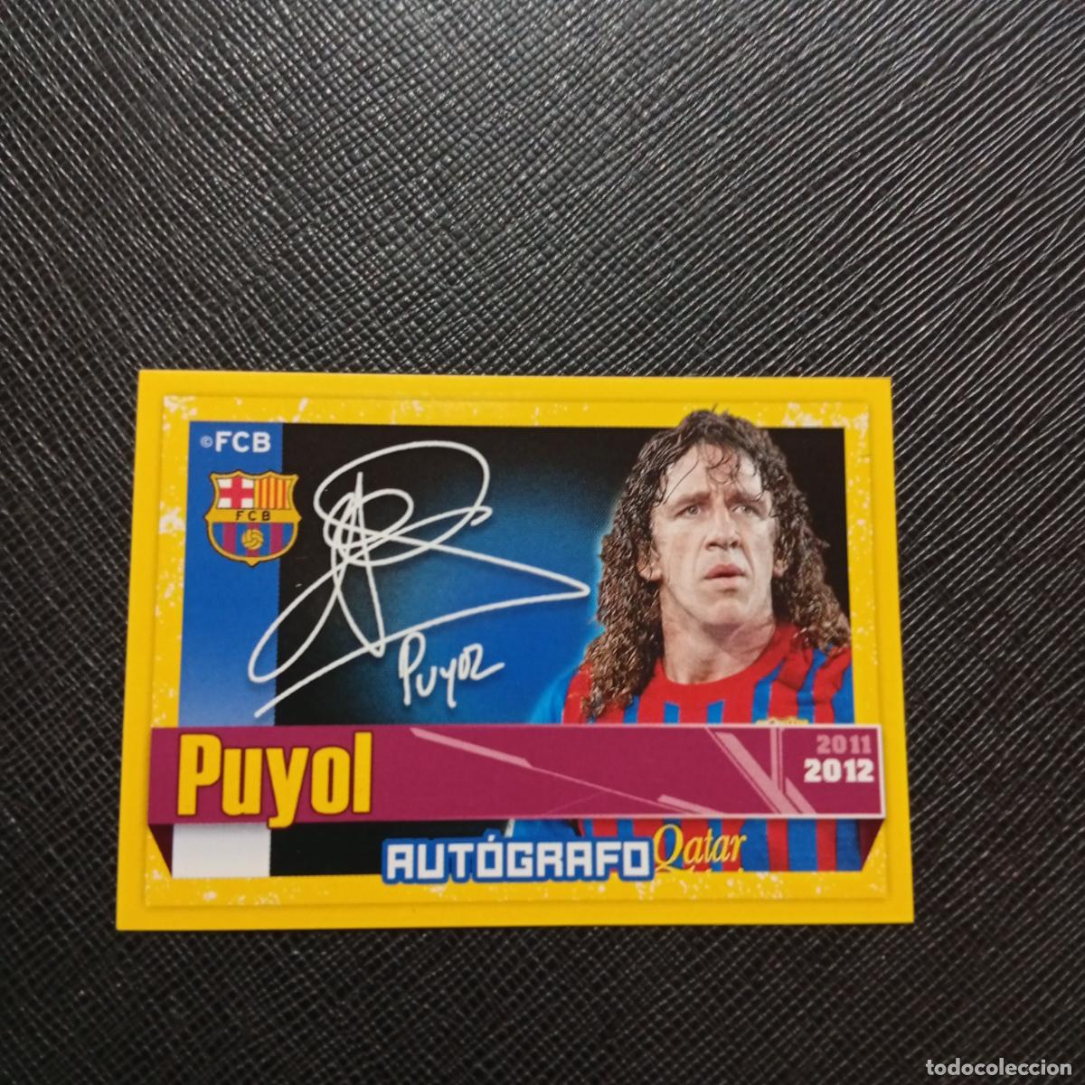 Fu&szlig;ball-Sticker: 49 PUYOL BARCELONA PANINI COLECCION OFICIAL 2011 2012 CROMO 11 12 - SIN PEGAR - A155 PG5