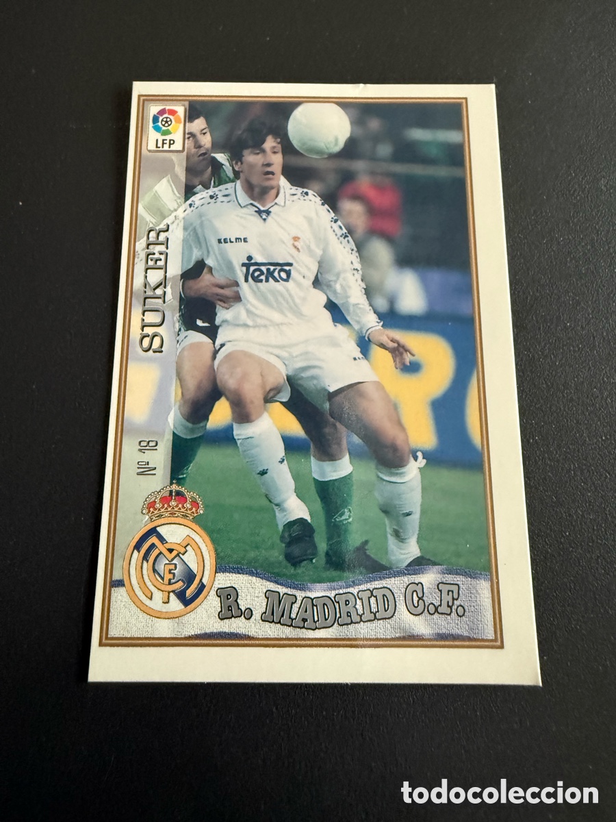Fu&szlig;ball-Sticker: MUNDICROMO 97-98. n 18. SUKER