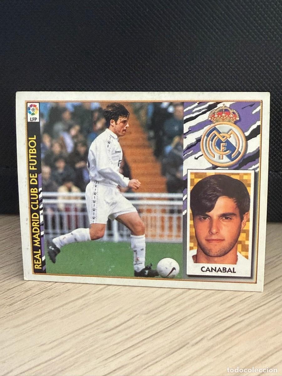 Cromos de f&uacute;tbol: LIGA 97 98 - Ediciones Este - Canabal COLOCA - Real Madrid