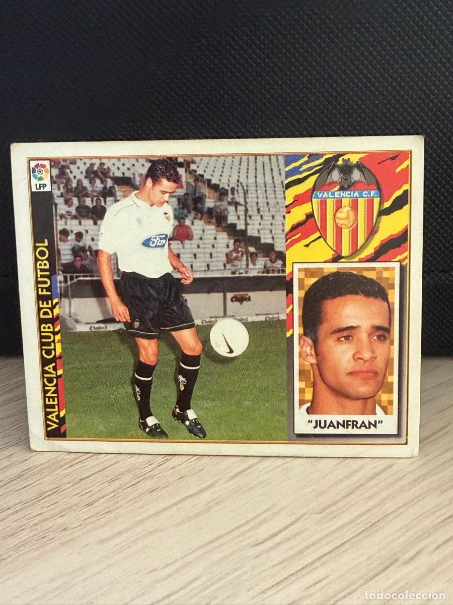 Fu&szlig;ball-Sticker: LIGA 97 98 - Ediciones Este - Juanfran COLOCA - Valencia