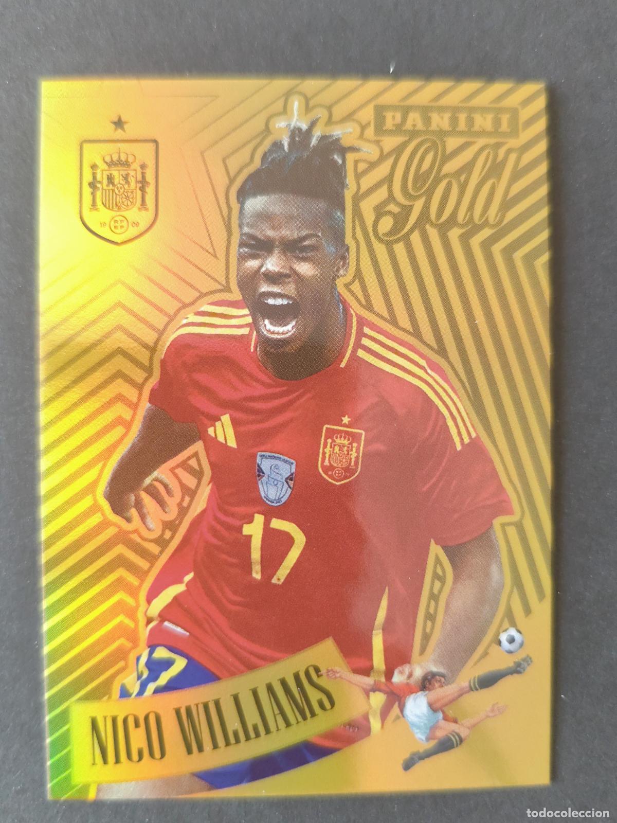 Cromos de f&uacute;tbol: 90 NICO WILLIAMS PANINI GOLD TRIBUTO SELECCI&Oacute;N ESPA&Ntilde;OLA 2010-2026 &iexcl;VAMOS CAMPEONES!