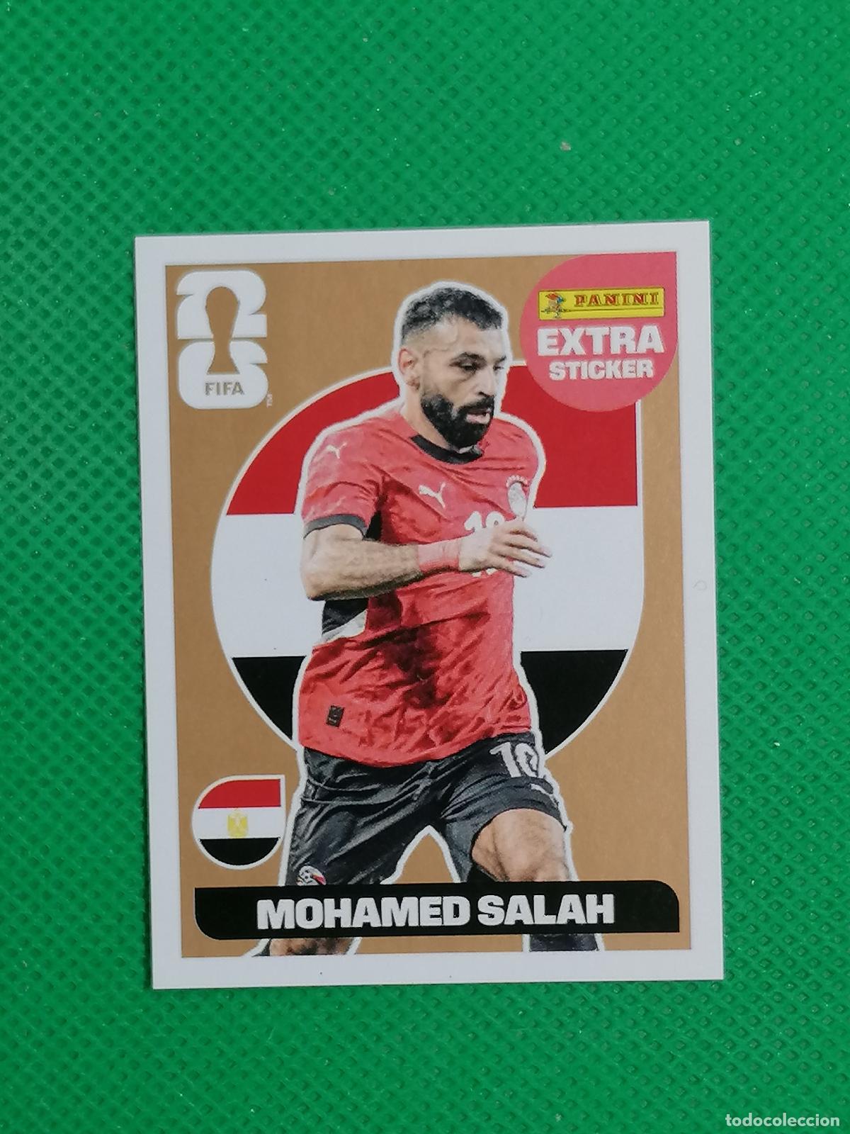Figurine di Calcio: MOHAMED SALAH EGIPTO BRONCE EXTRA STICKER ⚽ PANINI FIFA MUNDIAL WORLD CUP 26 2026 STICKER ⚽