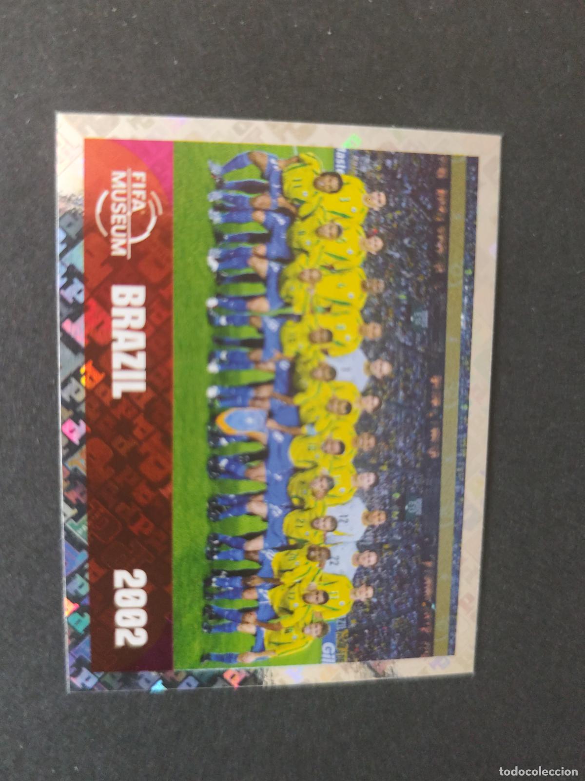 Cromos de f&uacute;tbol: FWC16 BRAZIL 2002 BRASIL FIFA HISTORY MUNDIAL FIFA WORLD CUP 2026 STICKER PANINI SIN PEGAR