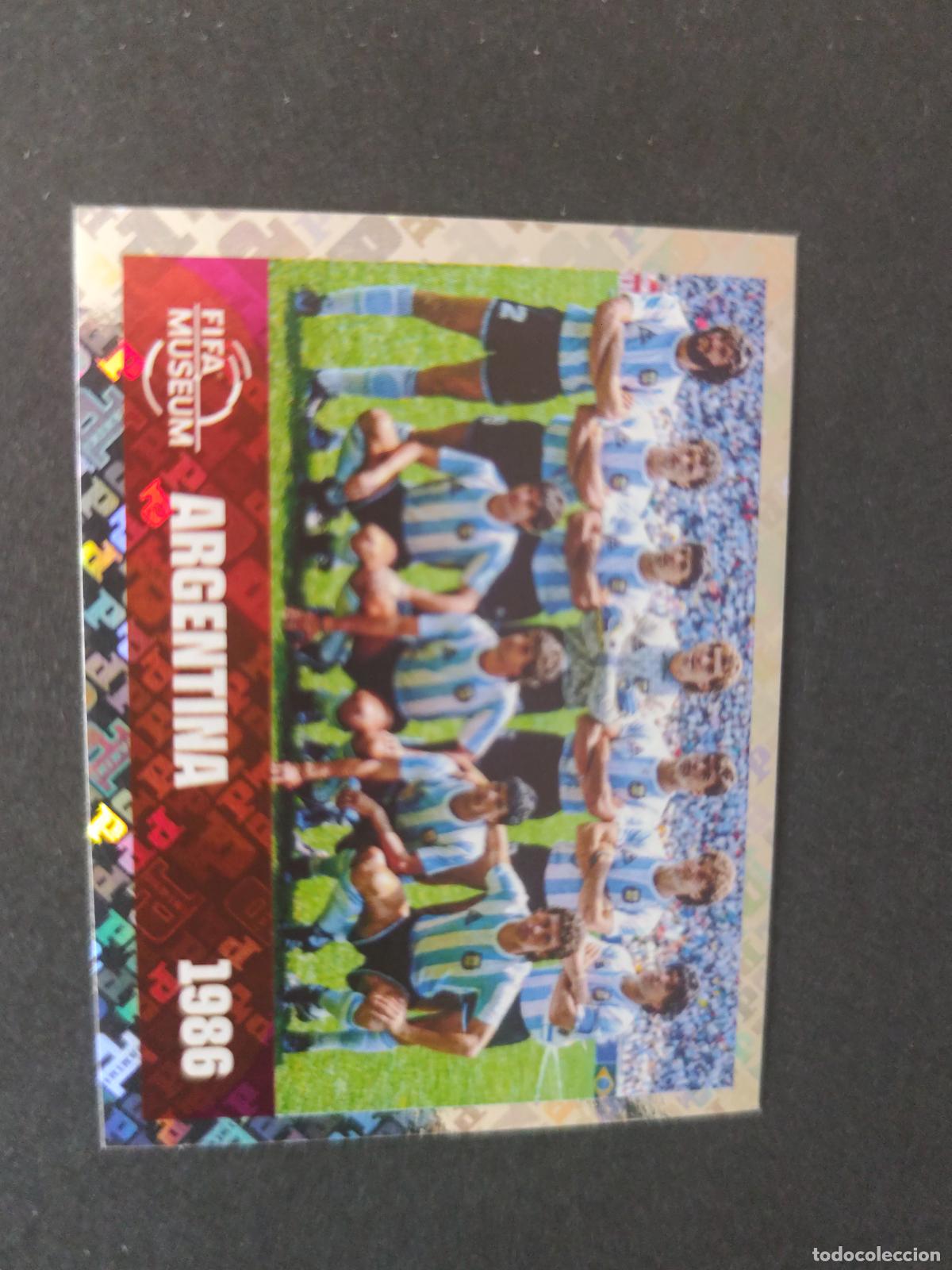 Cromos de f&uacute;tbol: FWC14 ARGENTINA 1986 FIFA HISTORY MUNDIAL FIFA WORLD CUP 2026 STICKER PANINI SIN PEGAR