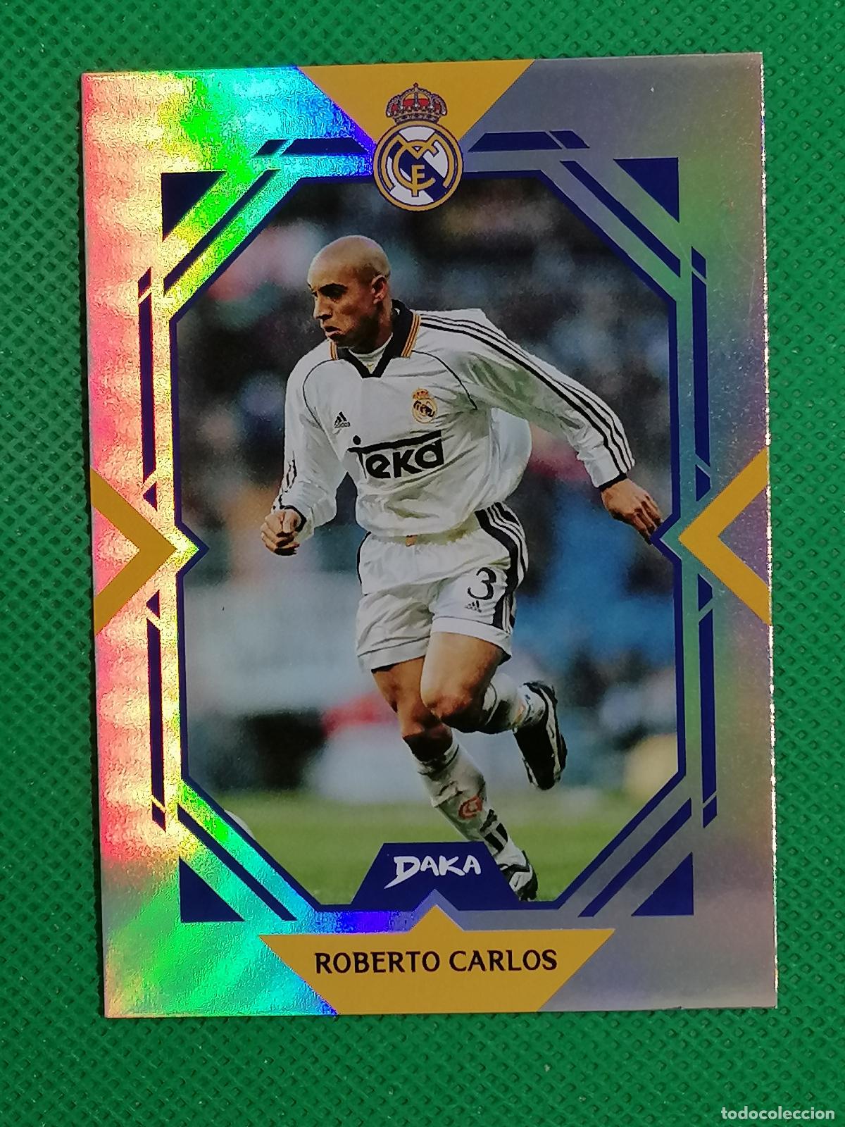 Cromos de f&uacute;tbol: RM-24-A ROBERTO CARLOS /299 ⚽ DAKA TOP AUDIENCE REAL MADRID 2025 2026 25 26 ⚽