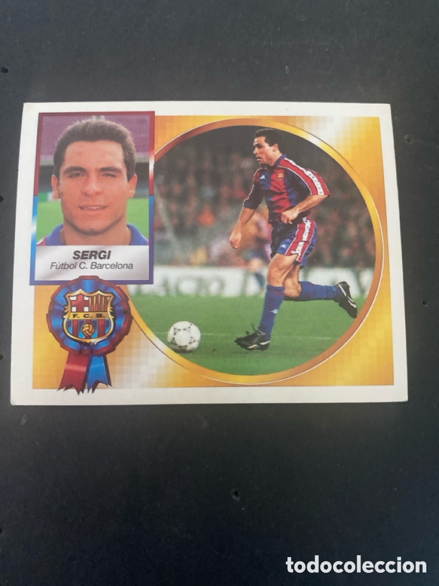 Cromos de f&uacute;tbol: Cromo liga 94/95 FC Barcelona nunca pegado