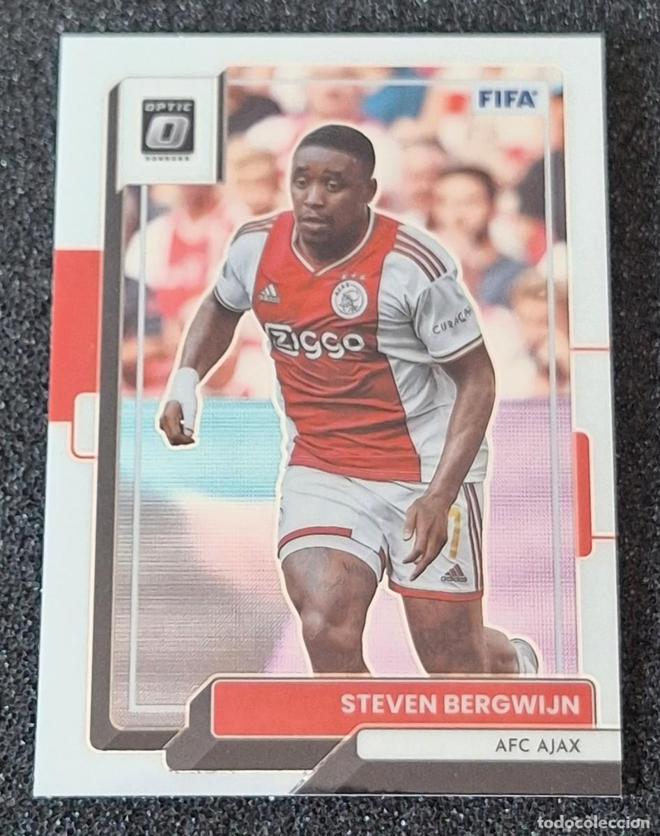 Cromos de f&uacute;tbol: Steven Bergwijn Ajax Amsterdam Panini Donruss Optic Soccer #142