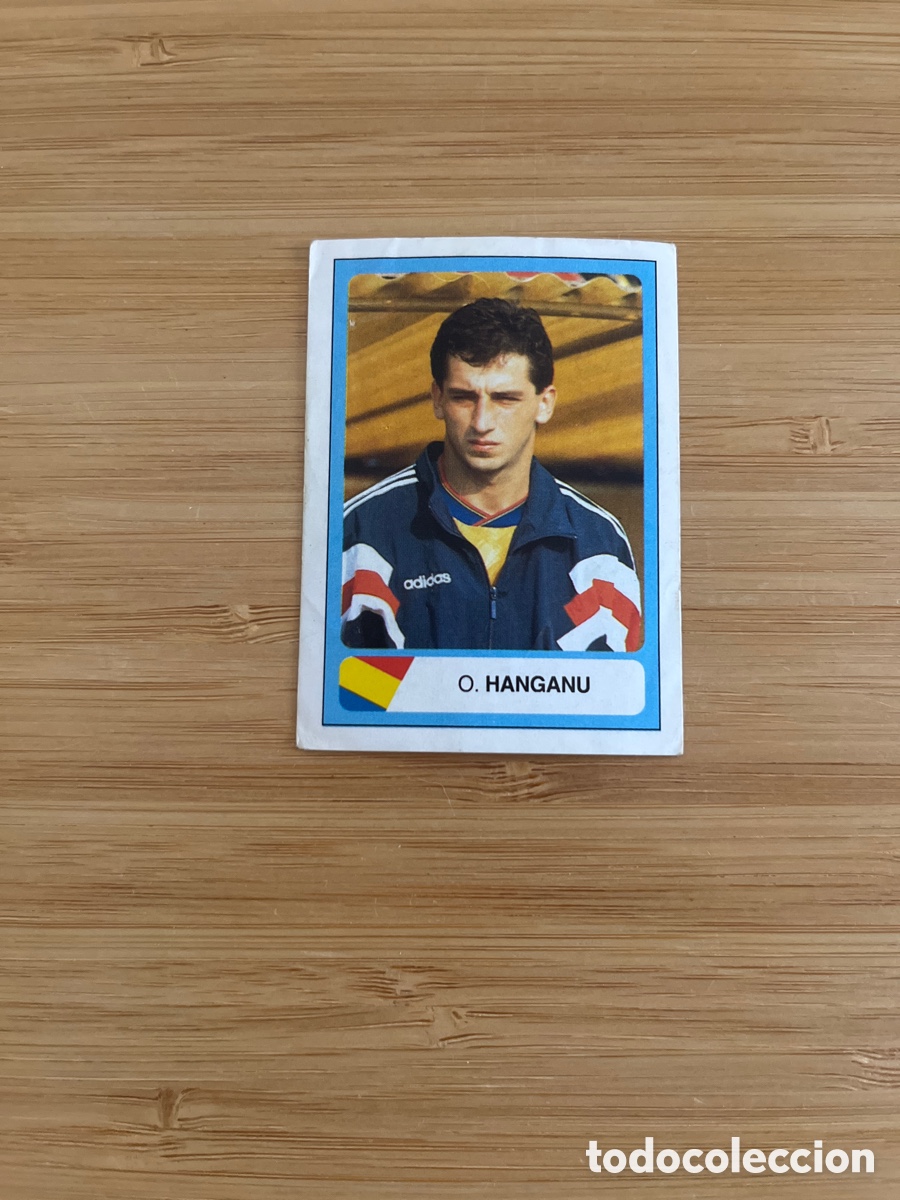 Fu&szlig;ball-Sticker: O. HANGANU 369 RUMANIA USA 1994 ESTADIO MUNDIAL WORLD CUP FUTBOL 94 CROMO NUEVO SIN PEGAR