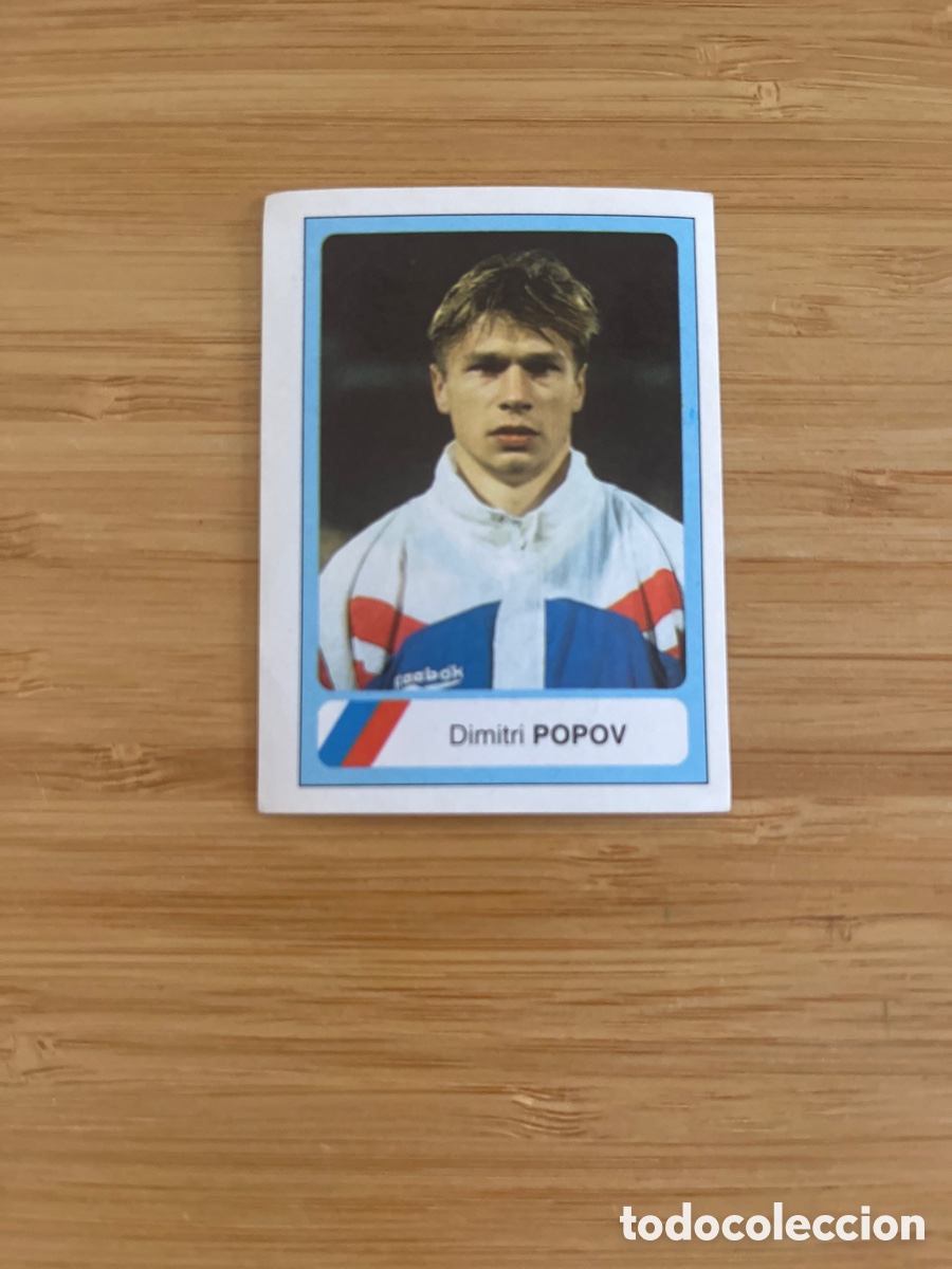Cartes &agrave; collectionner de Football: D. POPOV 381 RUSIA USA 1994 ESTADIO MUNDIAL WORLD CUP FUTBOL 94 CROMO NUEVO SIN PEGAR