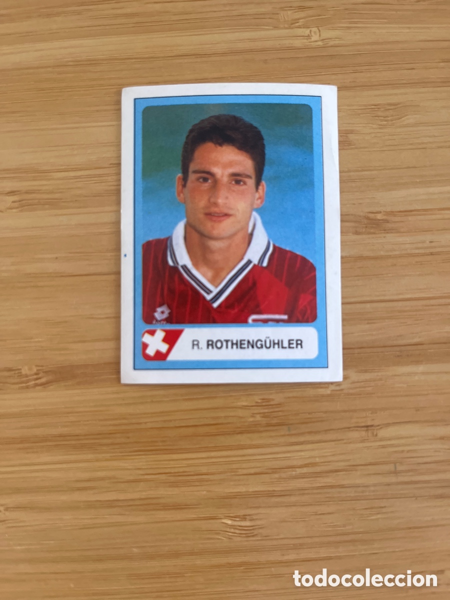 Cartes &agrave; collectionner de Football: R. ROTHENG&Uuml;HLER 417 SUIZA USA 1994 ESTADIO MUNDIAL WORLD CUP FUTBOL 94 CROMO NUEVO SIN PEGAR