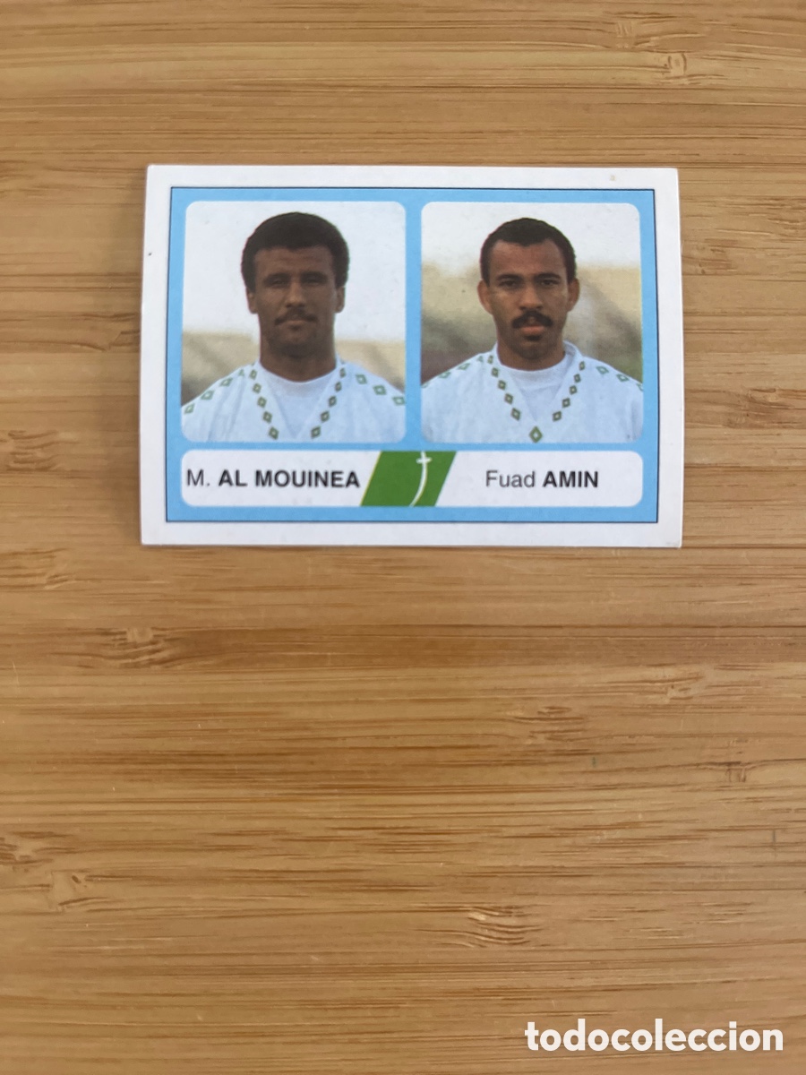 Figurine di Calcio: AL MOUINEA/AMIN 434 ARABIA SAUDI USA 1994 ESTADIO MUNDIAL WORLD CUP FUTBOL 94 CROMO NUEVO SIN PEGAR