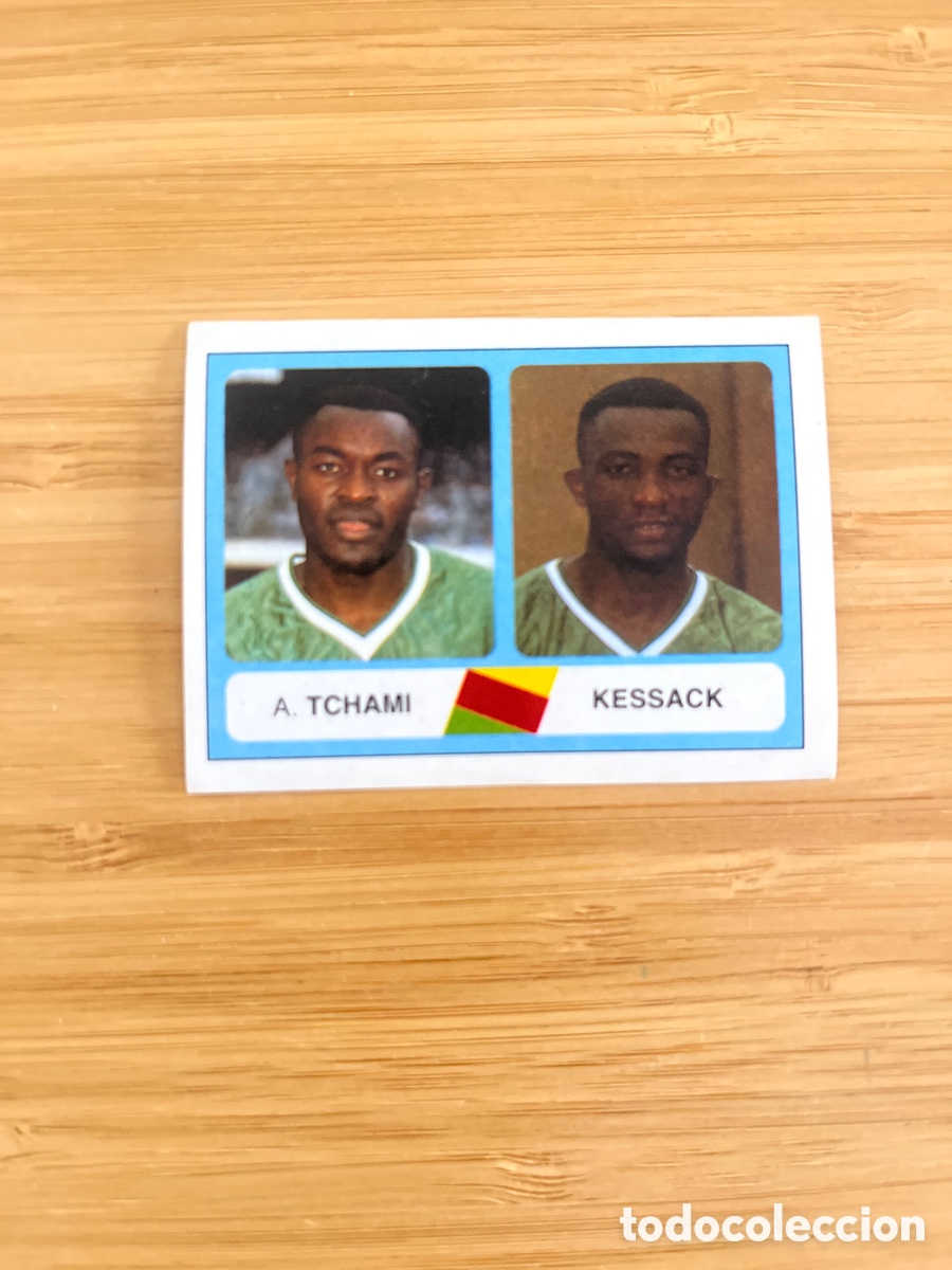 Figurine di Calcio: TCHAMI/KESSACK 444 CAMERUN USA 1994 ESTADIO MUNDIAL WORLD CUP FUTBOL 94 CROMO NUEVO SIN PEGAR