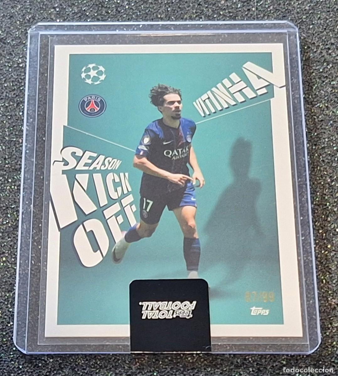 Cromos de Futebol: Vitinha Paris Saint-Germain PSG Topps Total Football 87/99 Season Kick Off