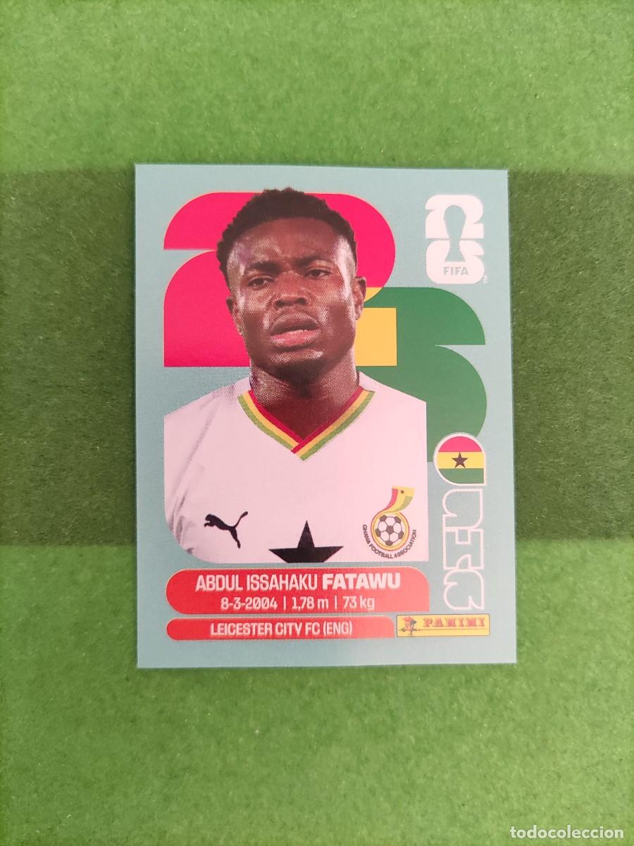 Figurine di Calcio: Fatawu Ghana GHA 9 Sticker Mundial 2026 FIFA World Cup / Sin pegar