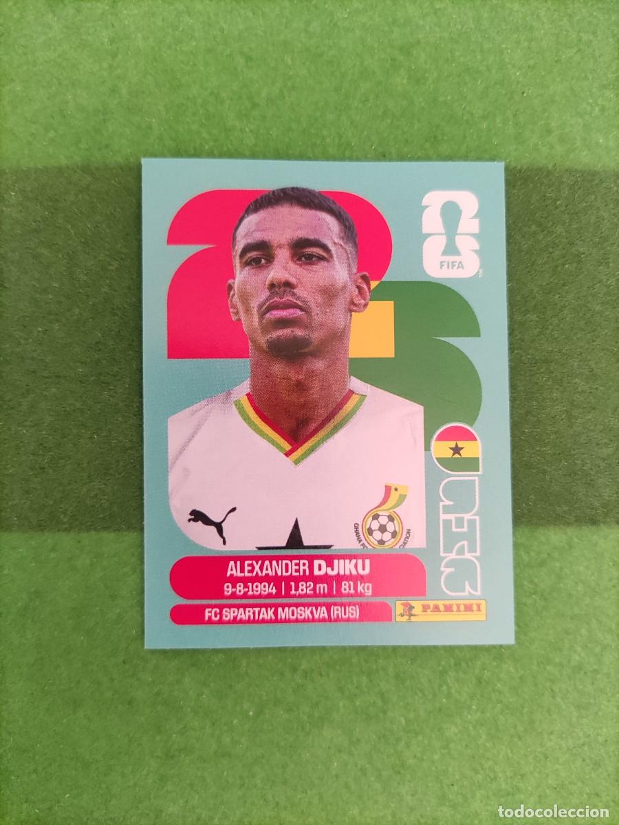 Figurine di Calcio: Djiku Ghana GHA 6 Sticker Mundial 2026 FIFA World Cup / Sin pegar