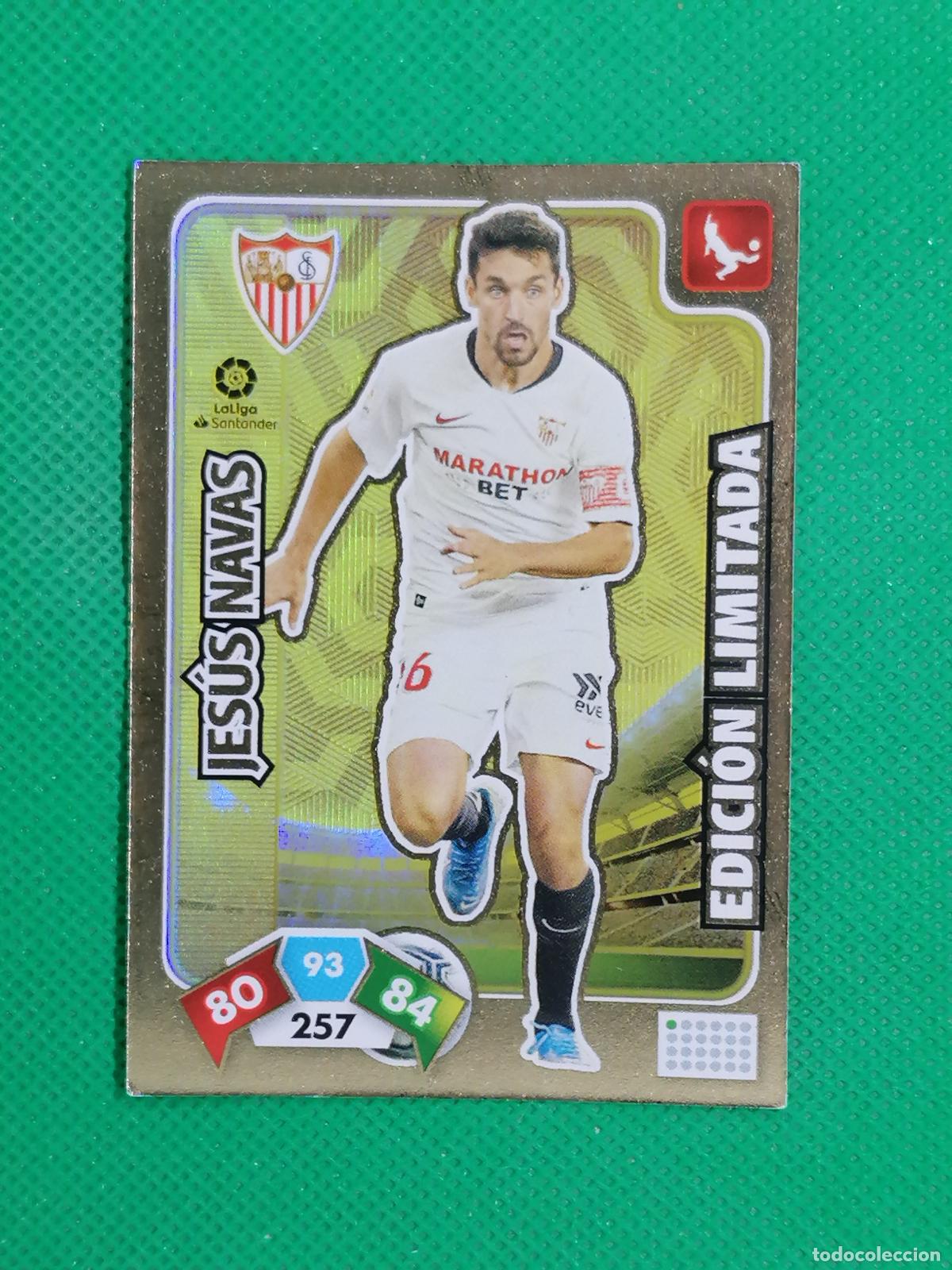 Figurine di Calcio: JESUS NAVAS SEVILLA EDICION LIMITADA ⚽ PANINI ADRENALYN 19 20 2019 2020 ⚽