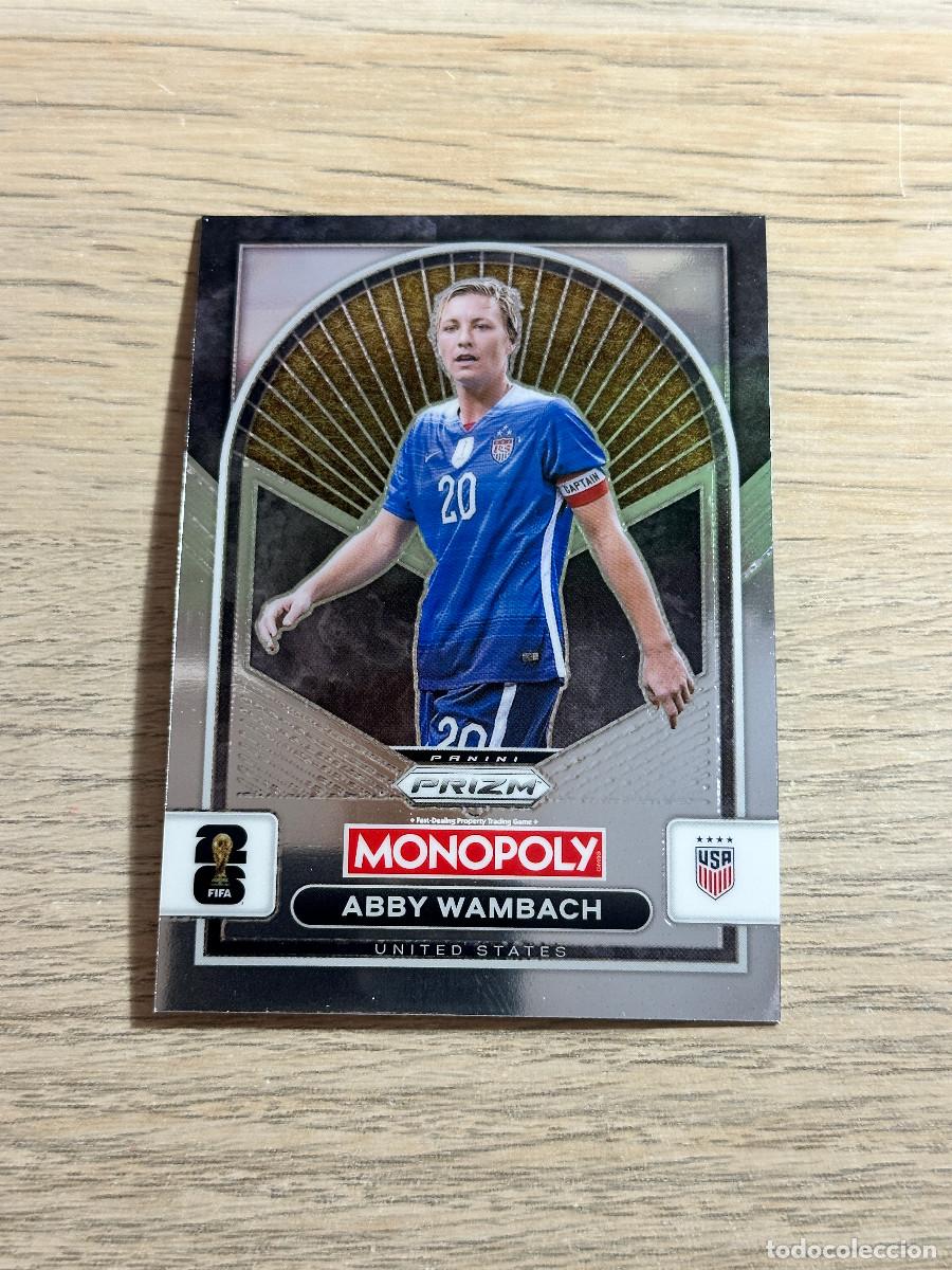 Cartes &agrave; collectionner de Football: ABBY WAMBACH 92 USA WORLD CUP 2026 PANINI PRIZM MONOPOLY