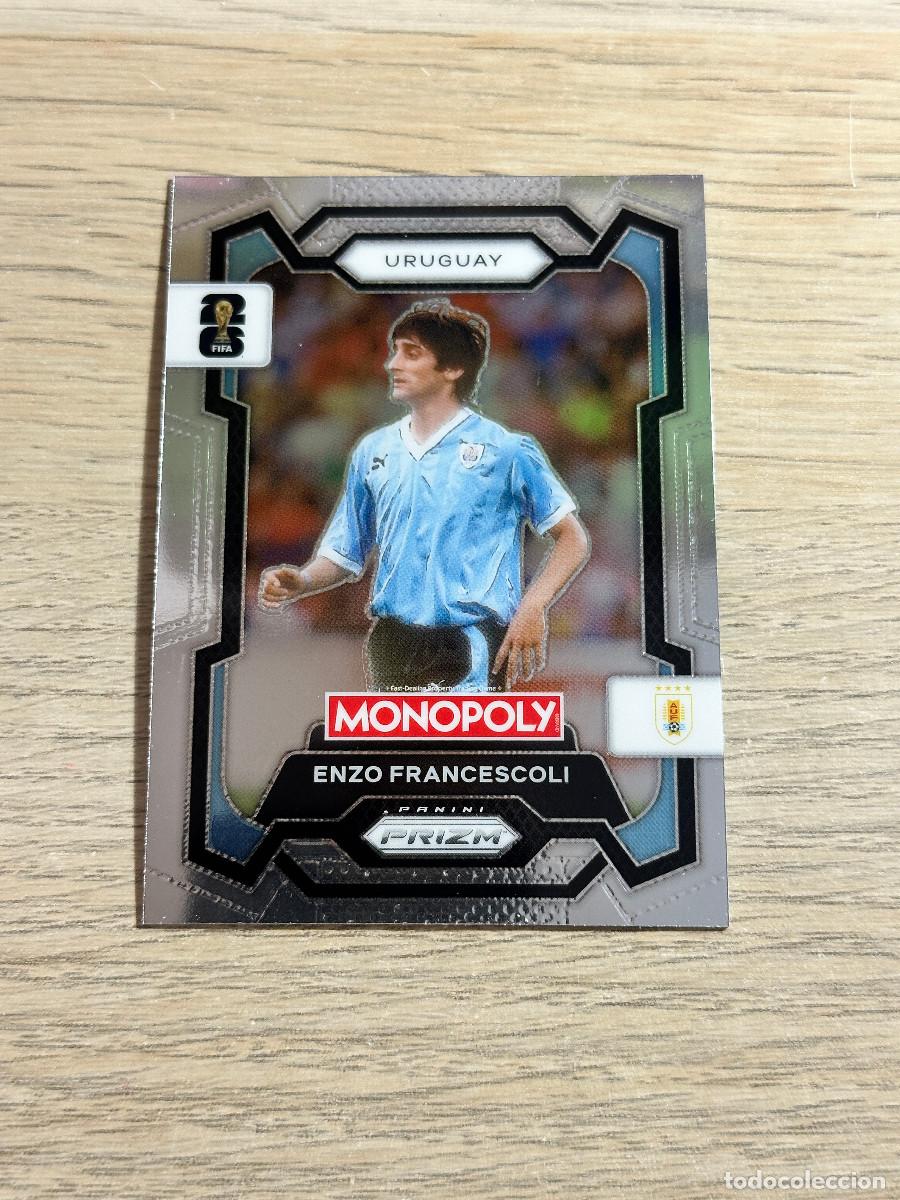 Cartes &agrave; collectionner de Football: ENZO FRANCESCOLI 69 URUGUAY WORLD CUP 2026 PANINI PRIZM MONOPOLY