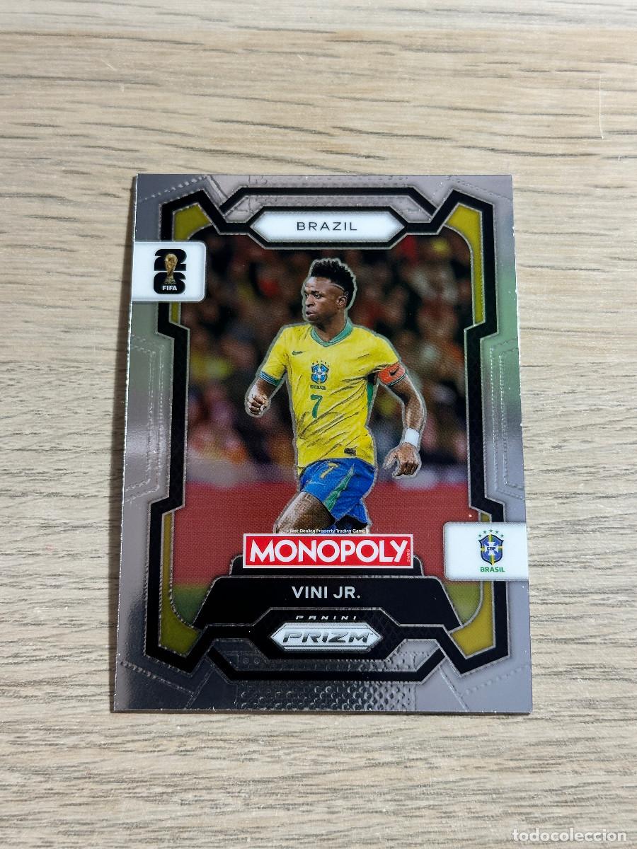 Cartes &agrave; collectionner de Football: VINI JR. 14 BRASIL WORLD CUP 2026 PANINI PRIZM MONOPOLY