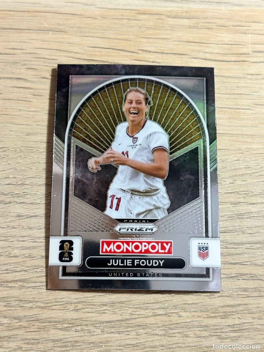 Cartes &agrave; collectionner de Football: JULIE FOUDY 93 USA WORLD CUP 2026 PANINI PRIZM MONOPOLY