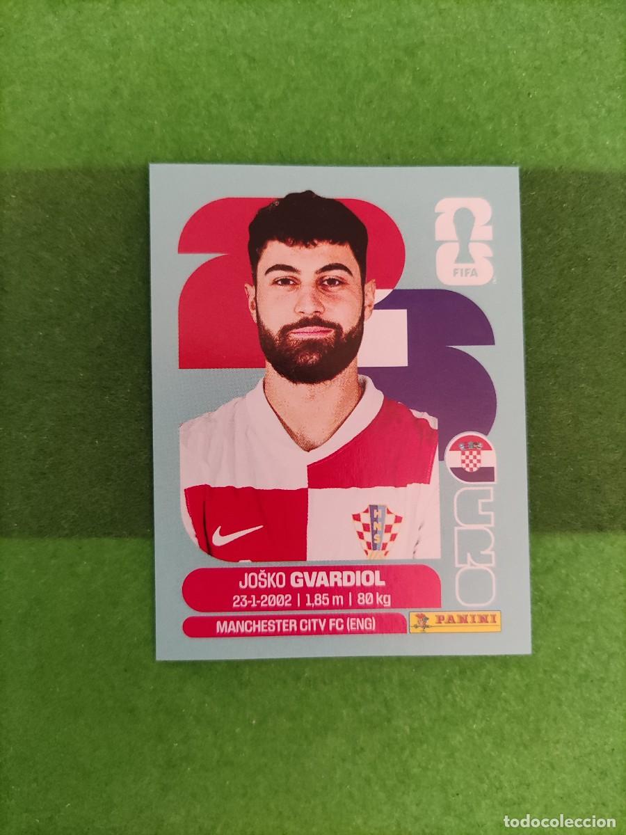 Cartes &agrave; collectionner de Football: Gvardiol Croacia CRO 4 Sticker Mundial 2026 FIFA World Cup / Sin pegar