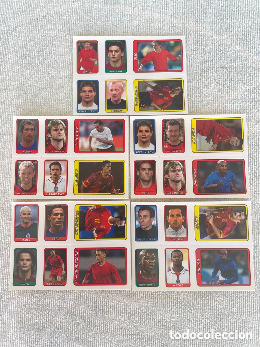 Cartes &agrave; collectionner de Football: Eurostars 2004 merlin pocket LOTE