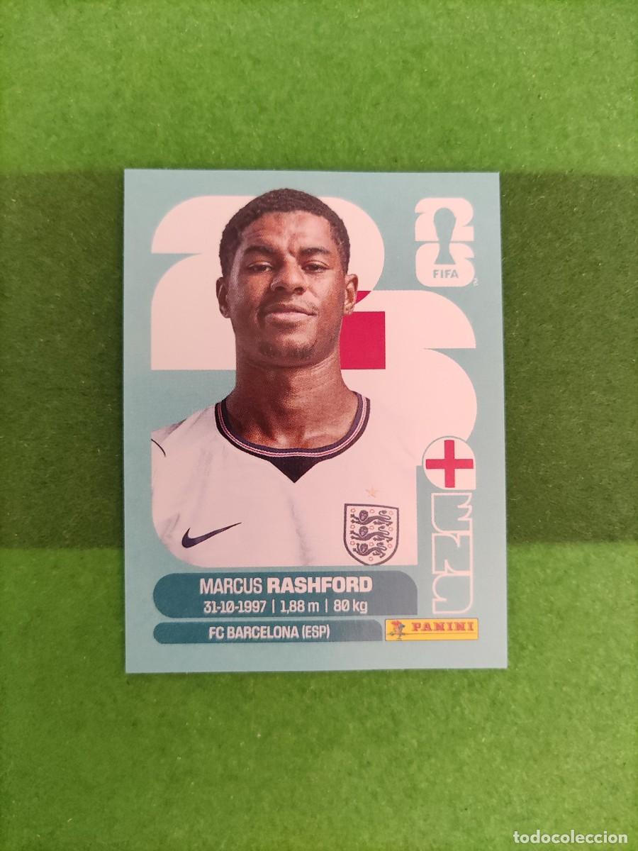 Cartes &agrave; collectionner de Football: Rashford Inglaterra ENG 19 Sticker Mundial 2026 FIFA World Cup / Sin pegar