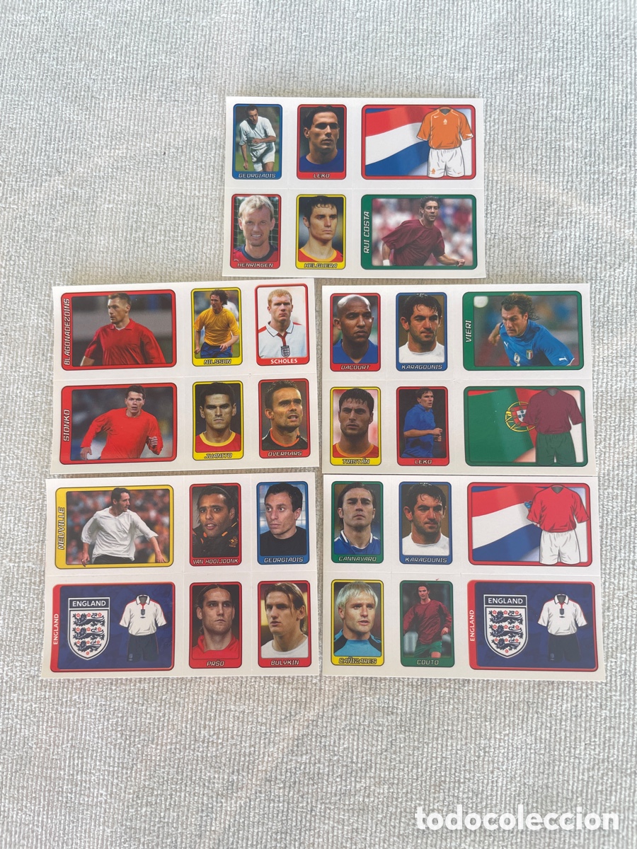 Cartes &agrave; collectionner de Football: Eurostars 2004 merlin pocket LOTE