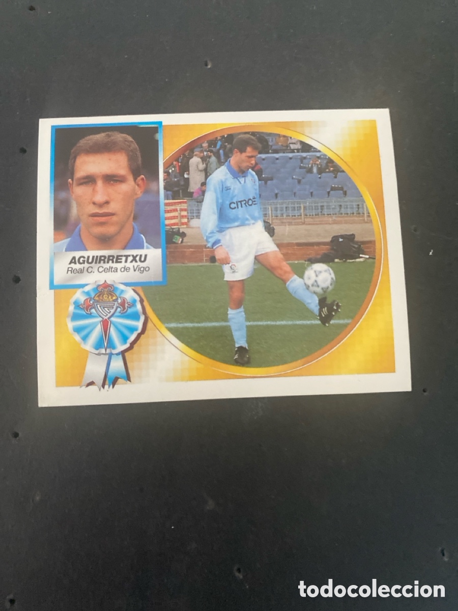 Fu&szlig;ball-Sticker: Cromo liga 94/95 Celta de Vigo nunca pegado