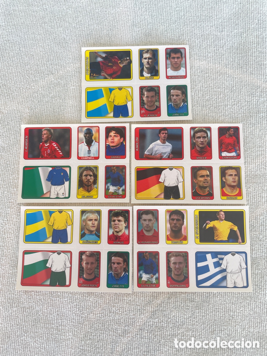 Fu&szlig;ball-Sticker: Eurostars 2004 merlin pocket LOTE