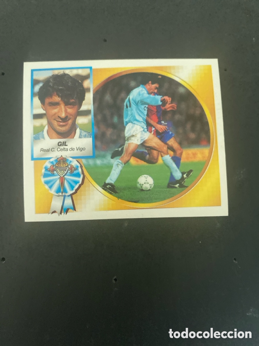 Fu&szlig;ball-Sticker: Cromo liga 94/95 Celta de Vigo nunca pegado