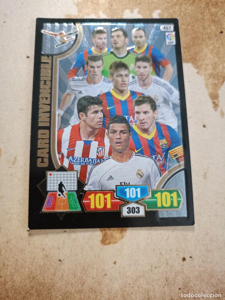 Fu&szlig;ball-Sticker: CARD INVENCIBLE 457 Adrenalyn 2013-14