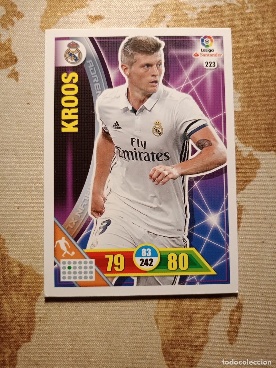 Fu&szlig;ball-Sticker: Real Madrid 223 KROOS Adrenalyn 2016-17