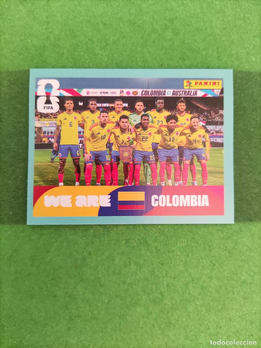 Fu&szlig;ball-Sticker: We are Colombia COL 13 Sticker Mundial 2026 FIFA World Cup / Sin pegar
