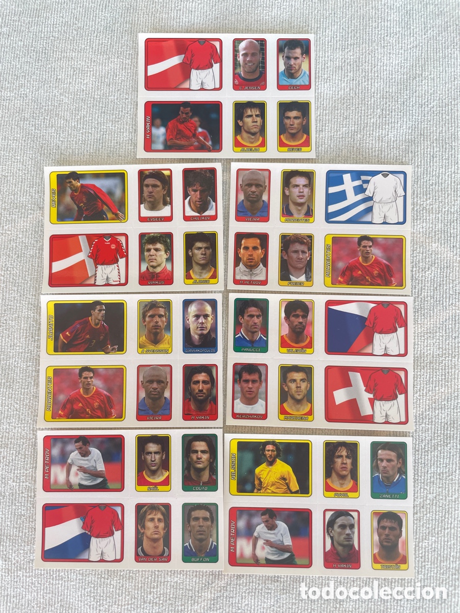 Fu&szlig;ball-Sticker: Eurostars 2004 merlin pocket LOTE